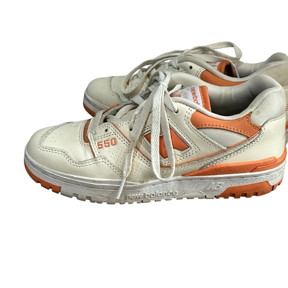 New Balance 550 BBW550AJ Size 7 Women's ANGORA COPPER WHITE BROWN - Picture 3 of 6